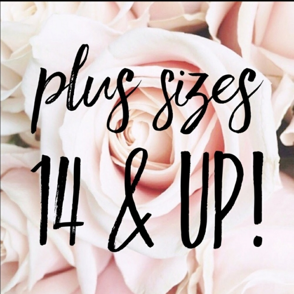 Plus size closet pants tops blouses shorts dresses skirts boots wide calf heels
